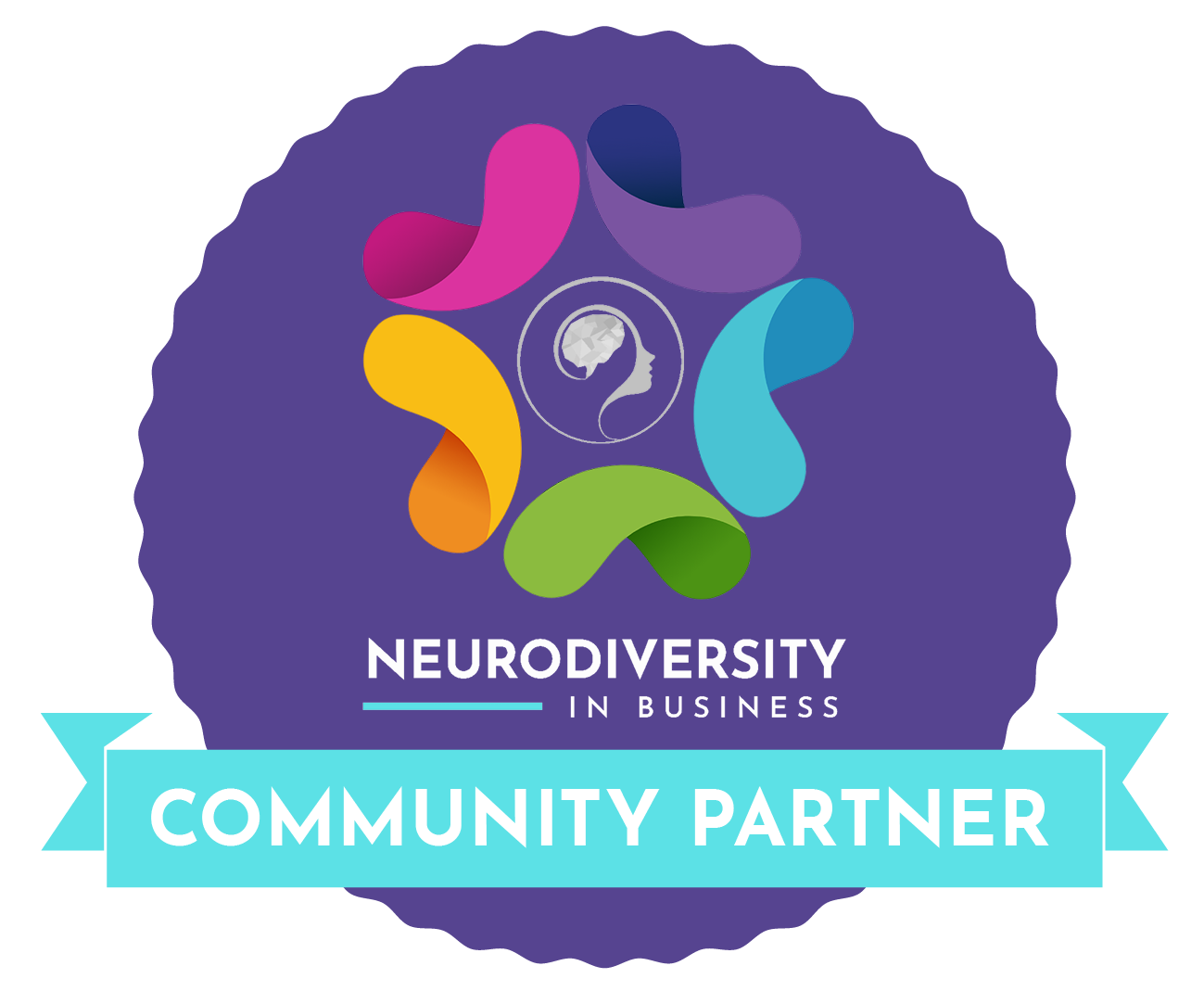 20220309-NIB-Badge-Community-Partner Proof of partnership with Neurodiversity in Business badge